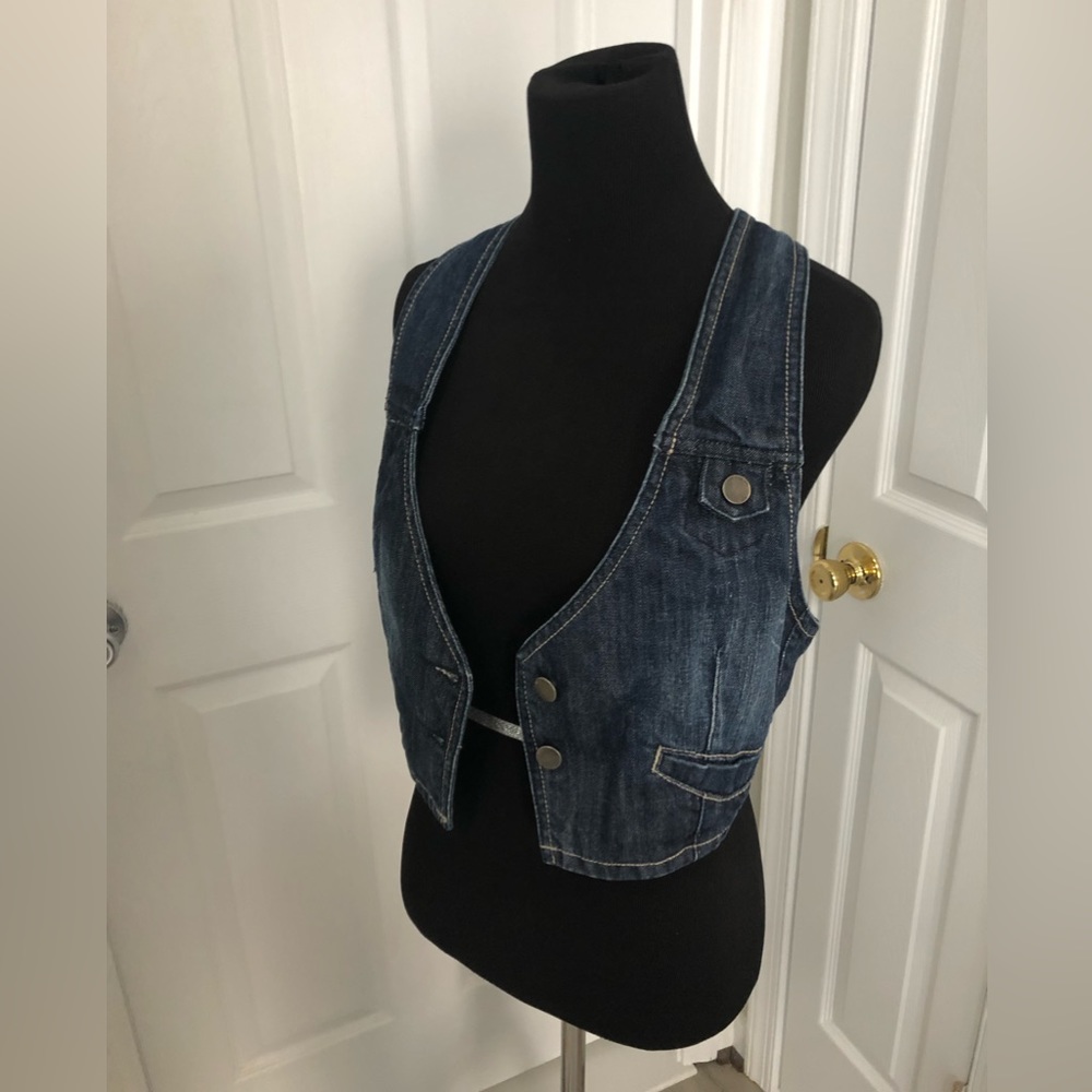 Jean Jacket Vest